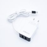 Incarcator Fast Charging Cu 2 USB + Type C 5V 3.1A Elworld fotografia produsului View 3 S