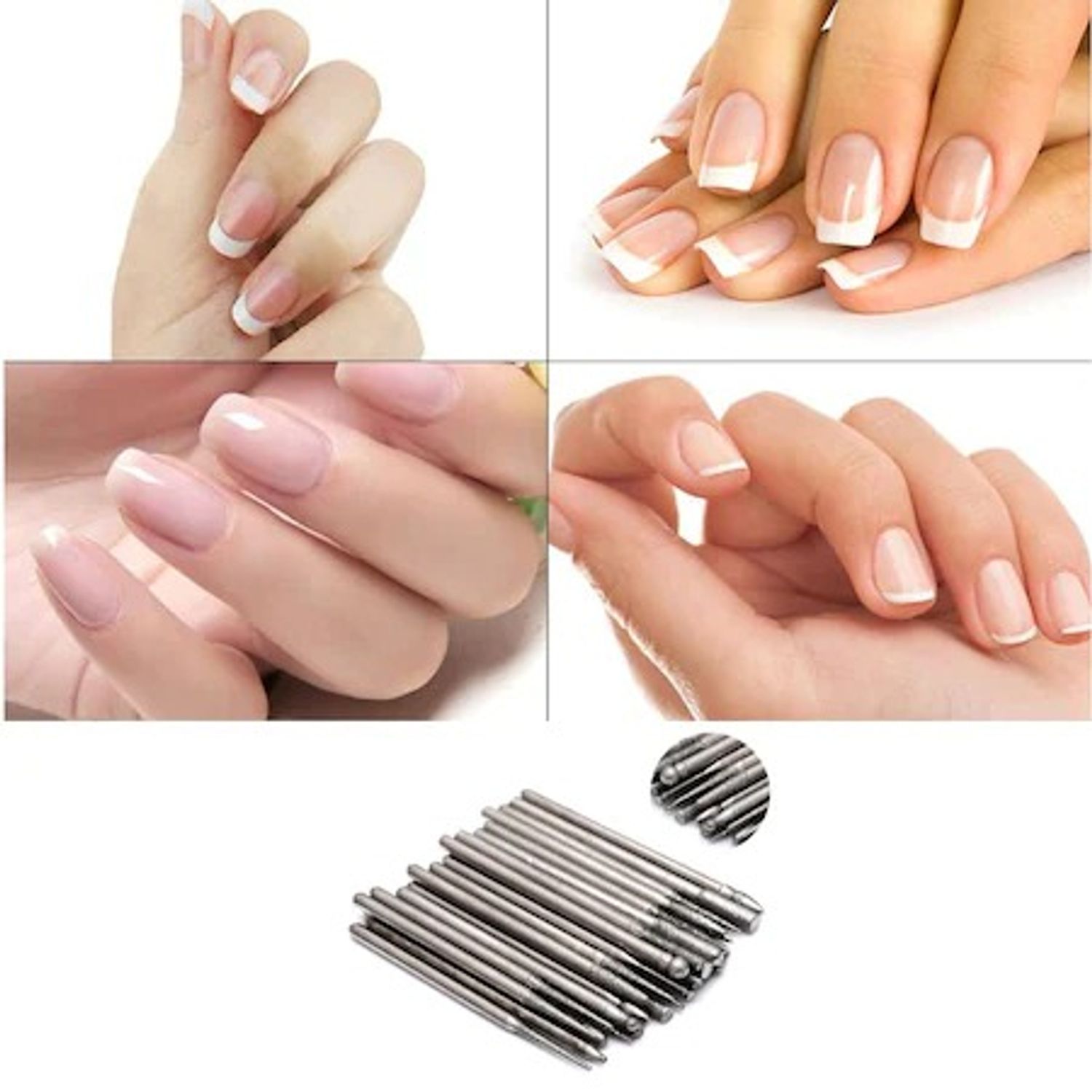 Set 30 capete Freza / Polizor Unghii HotNails pentru pila electrica profesionala pentru manichiura si pedichiura HN107 fotografia produsului View 5 L