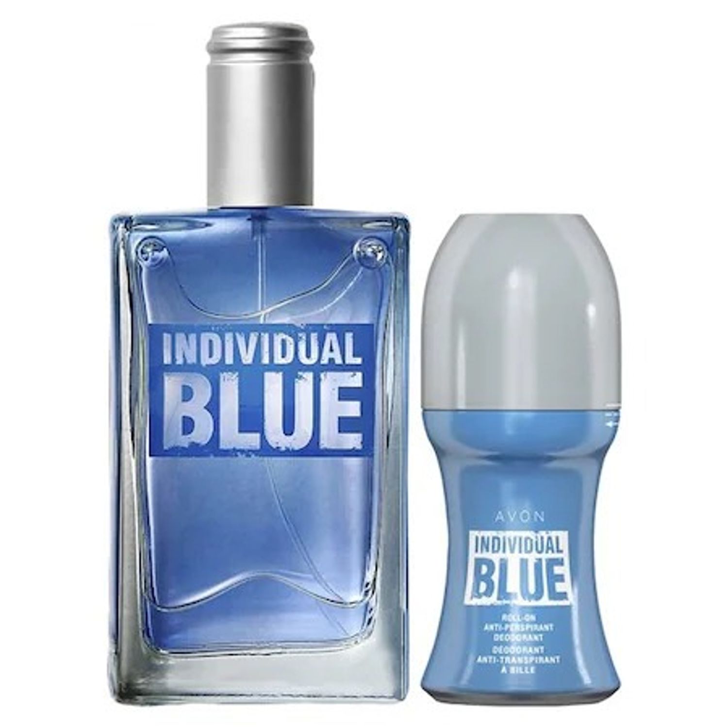 Set Individual Blue Parfum 100 ml , roll-on 50 ml fotografia produsului