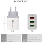 Incarcator Qualcomm 3x port USB - negru fotografia produsului View 4 S