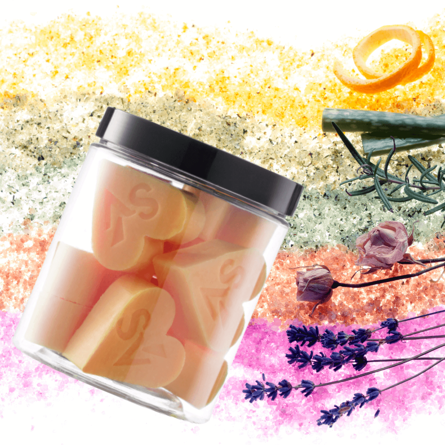 Set 10 buc Sapun natural Orange Flower 20g fotografia produsului View 3 L