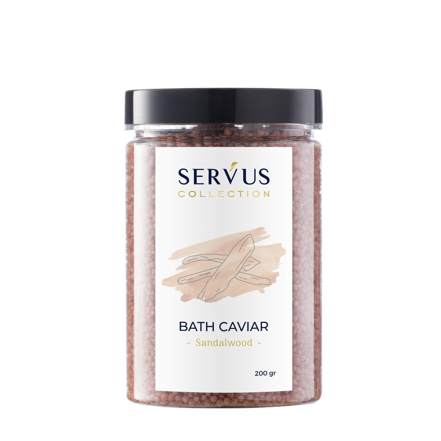 Caviar de baie Sandalwood 200g fotografia produsului View 5 L