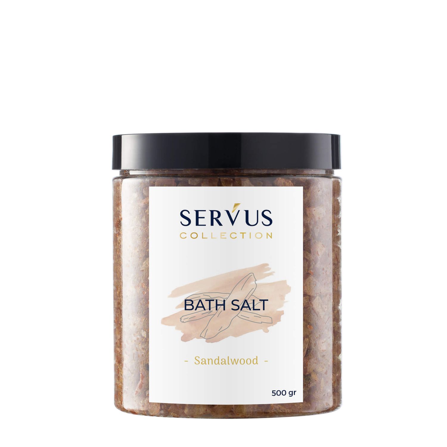 Sare de baie Sandalwood 500g fotografia produsului View 5 L