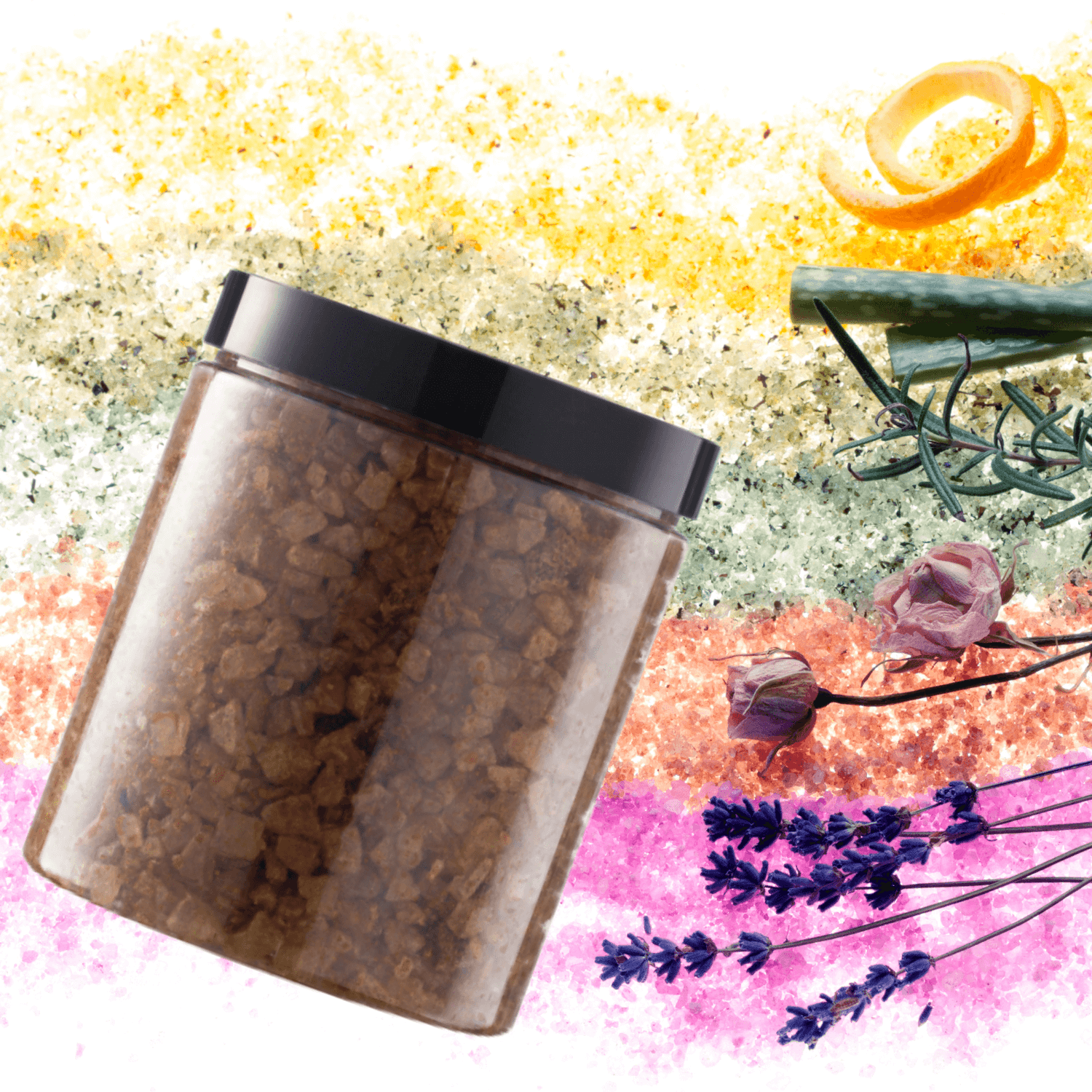 Sare de baie Sandalwood 500g fotografia produsului View 2 L