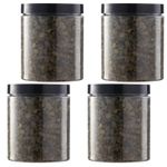 Set 4 buc Sare de baie Black Orchid 500g fotografia produsului