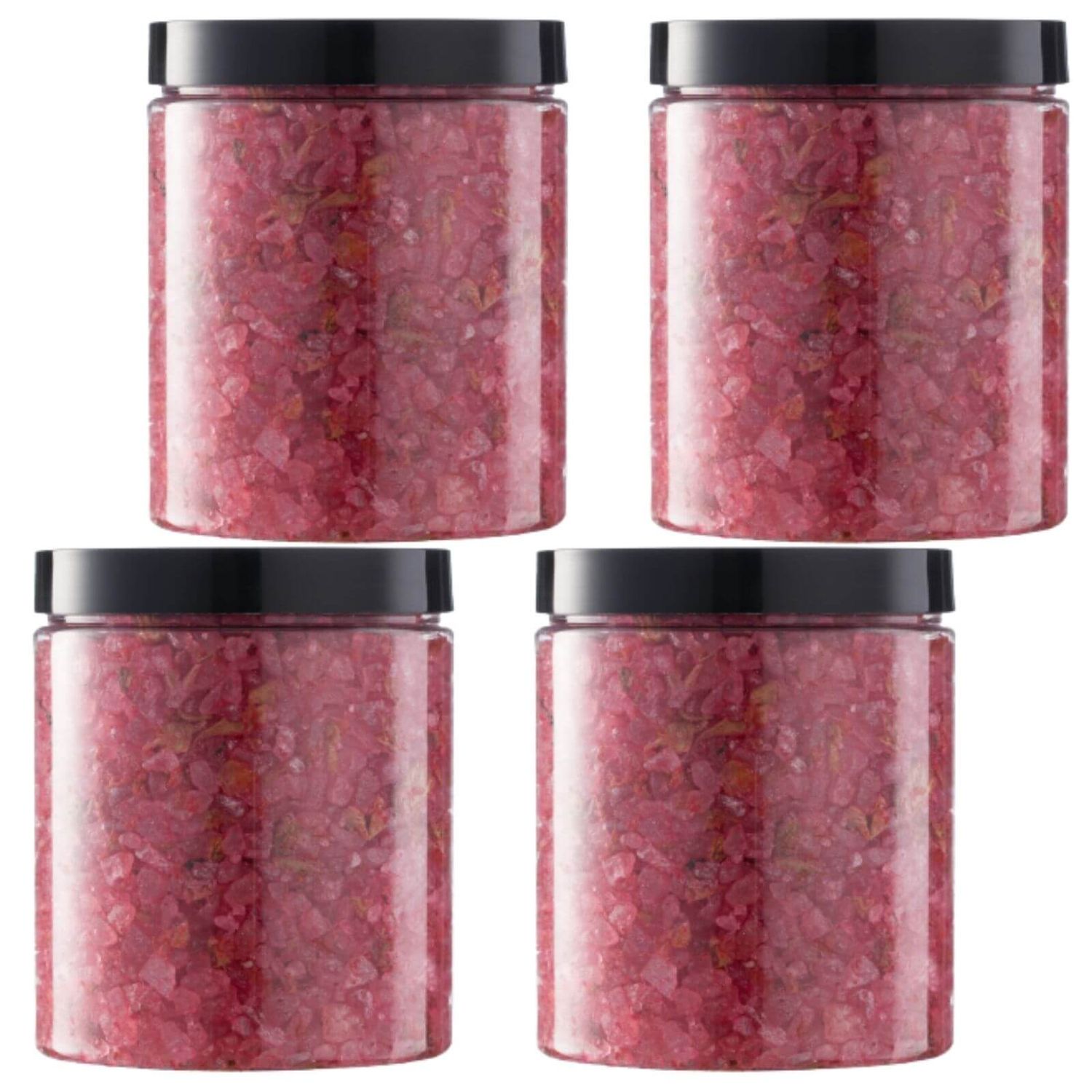 Set 4 buc Sare de baie Wild Rose 500g fotografia produsului View 5 L