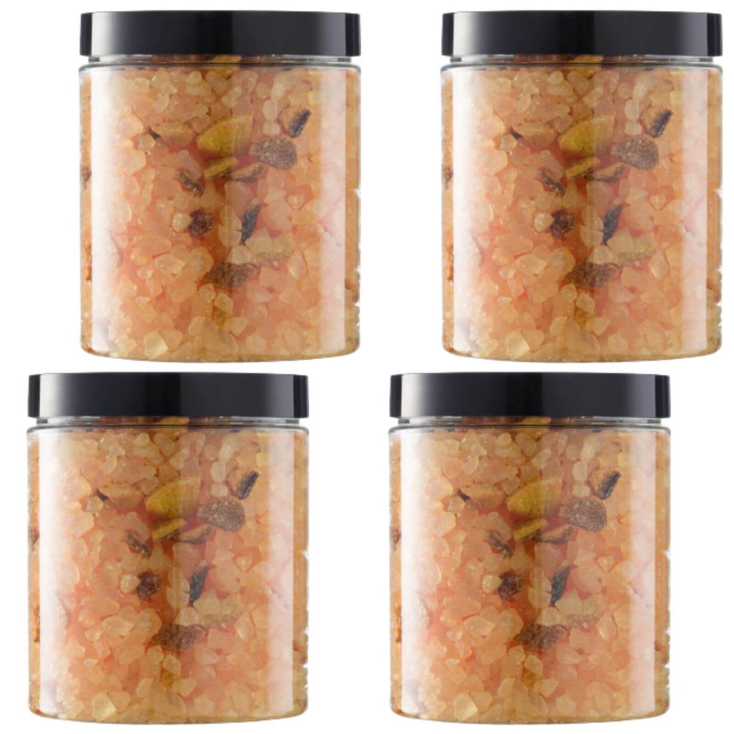 Set 4 buc Sare de baie Orange Flower 500g fotografia produsului