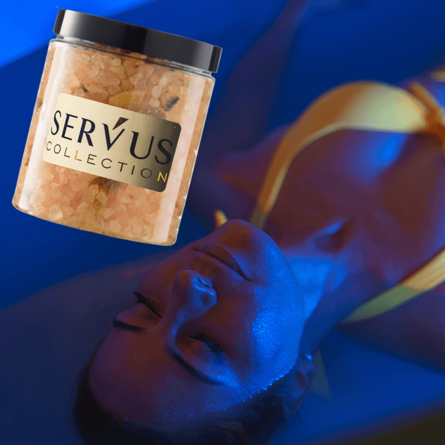 Set 4 buc Sare de baie Orange Flower 500g fotografia produsului View 3 L