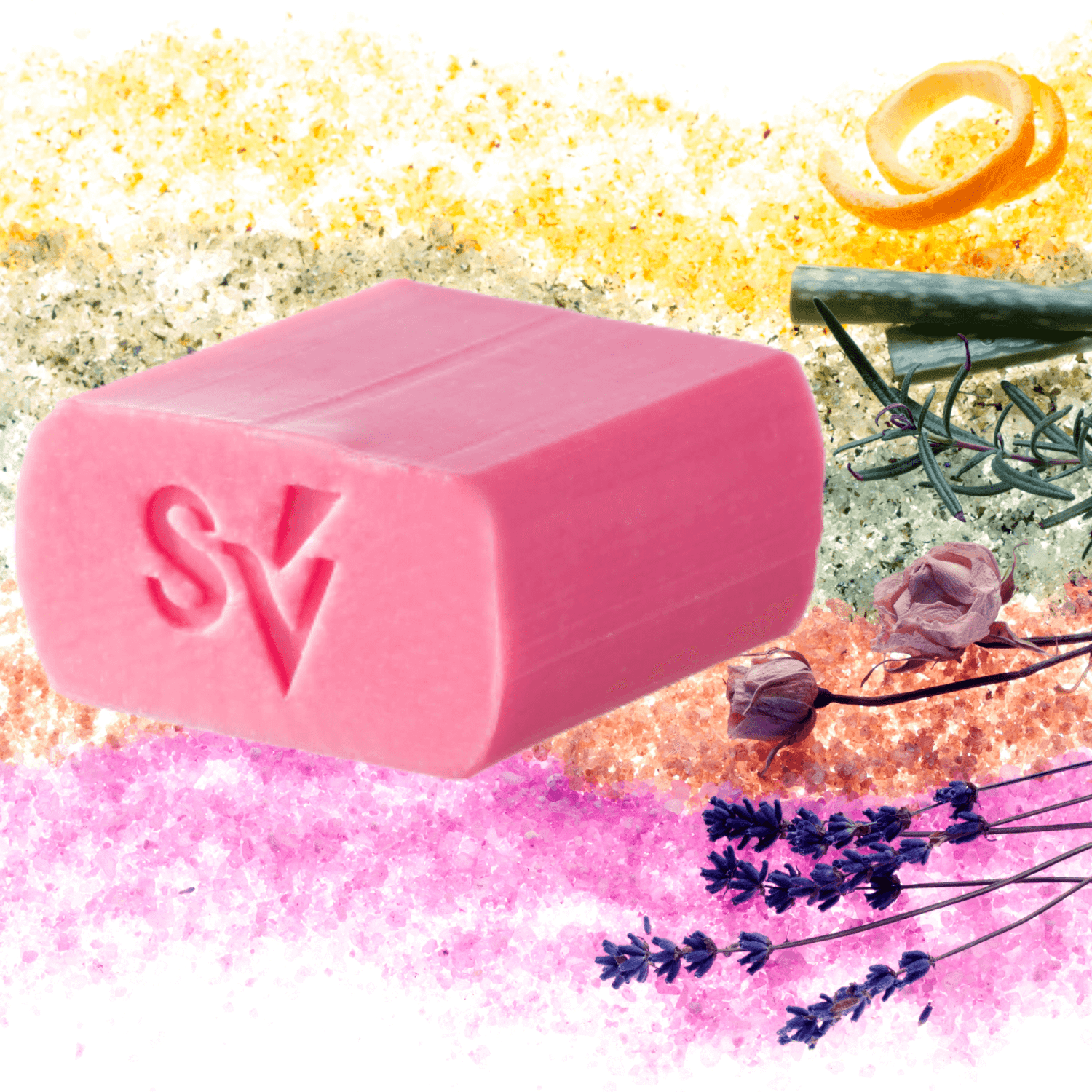 Sapun natural Wild Rose 100g fotografia produsului View 3 L