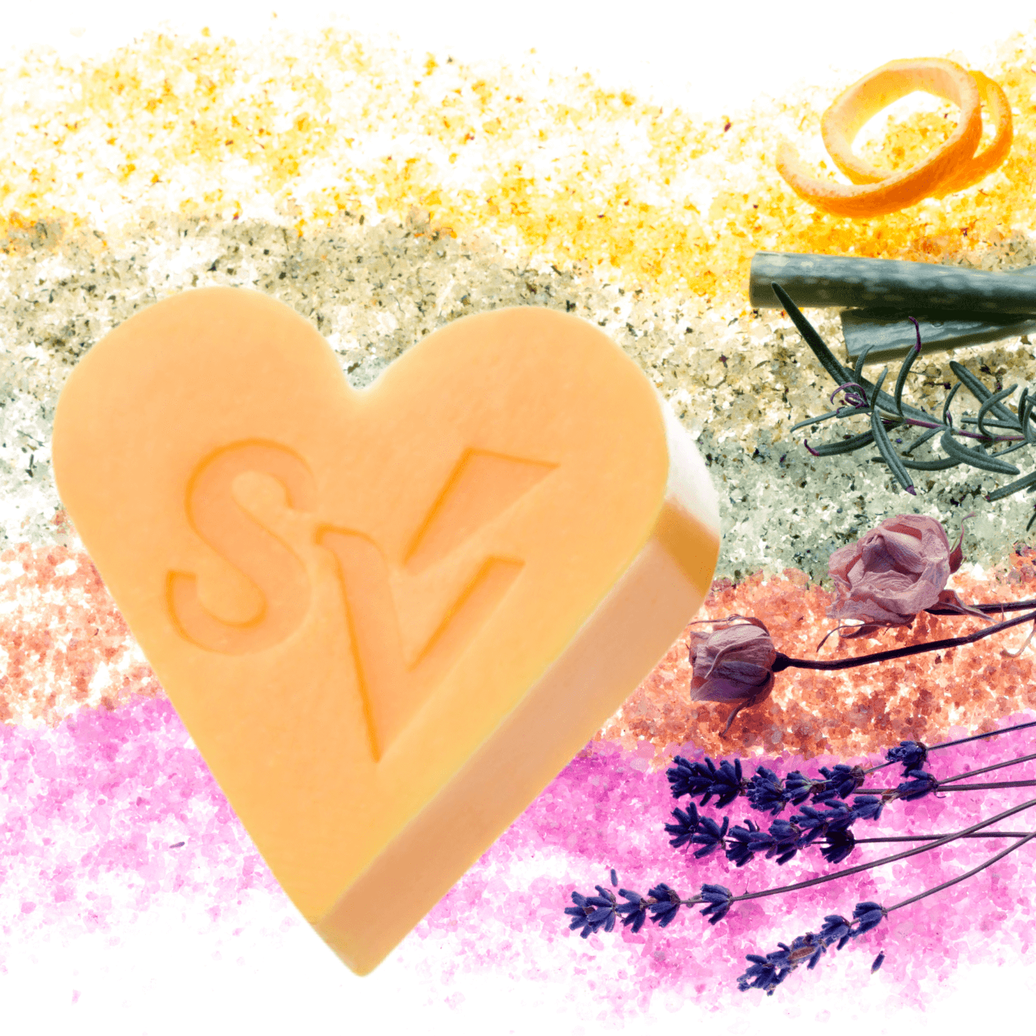 Sapun natural Orange Flower 63g fotografia produsului View 2 L