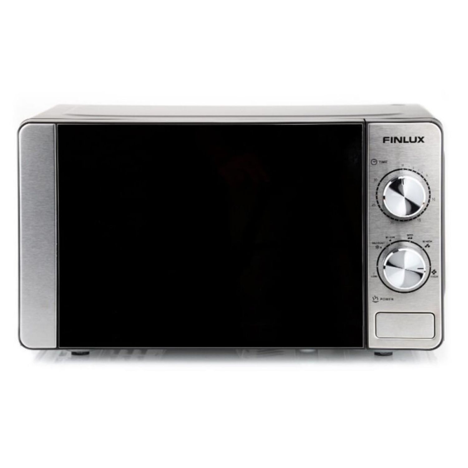 Cuptor cu microunde Finlux FMO-2073BS, 700W, 20 L, Timer, Dezghetare, Argintiu fotografia produsului