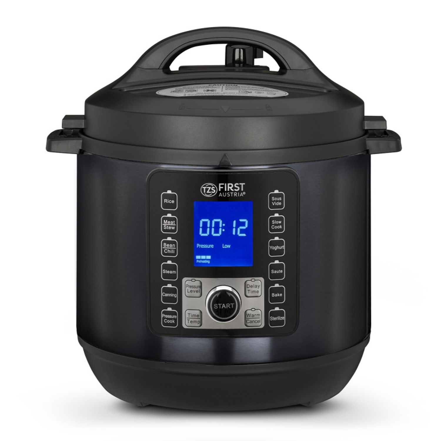 Multicooker First Austria FA-5130-2-GR, 1000W, 6 L, Timer, 12 programe, Display LCD fotografia produsului
