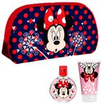 Set Cadou Parfum Disney Minnie Pentru Copii EDT 50ml+Gel de Dus 100ml +Husa fotografia produsului