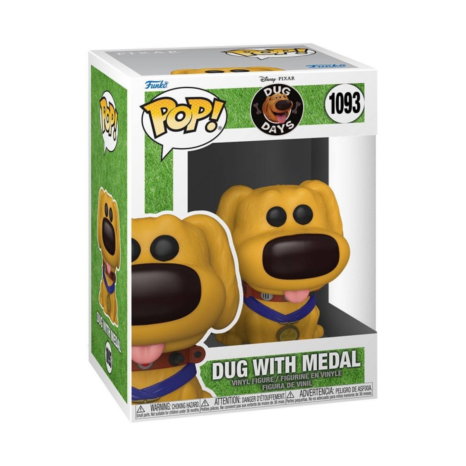 Figurina Dug Days POP! Disney Hero Dug, 9 cm fotografia produsului View 2 L