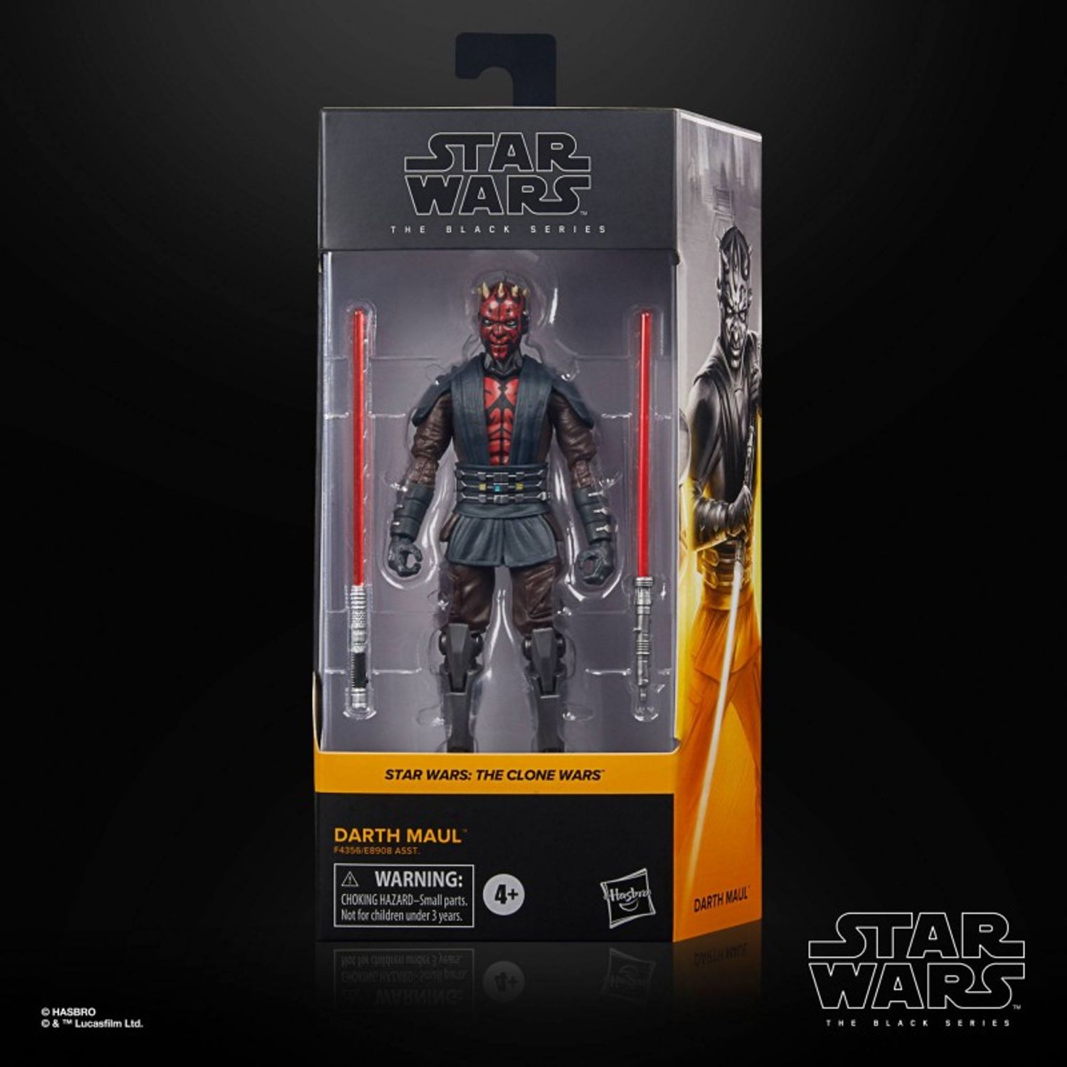 Figurina Star Wars The Clone Wars Black Series 2022 Darth Maul, 15 cm fotografia produsului View 2 L