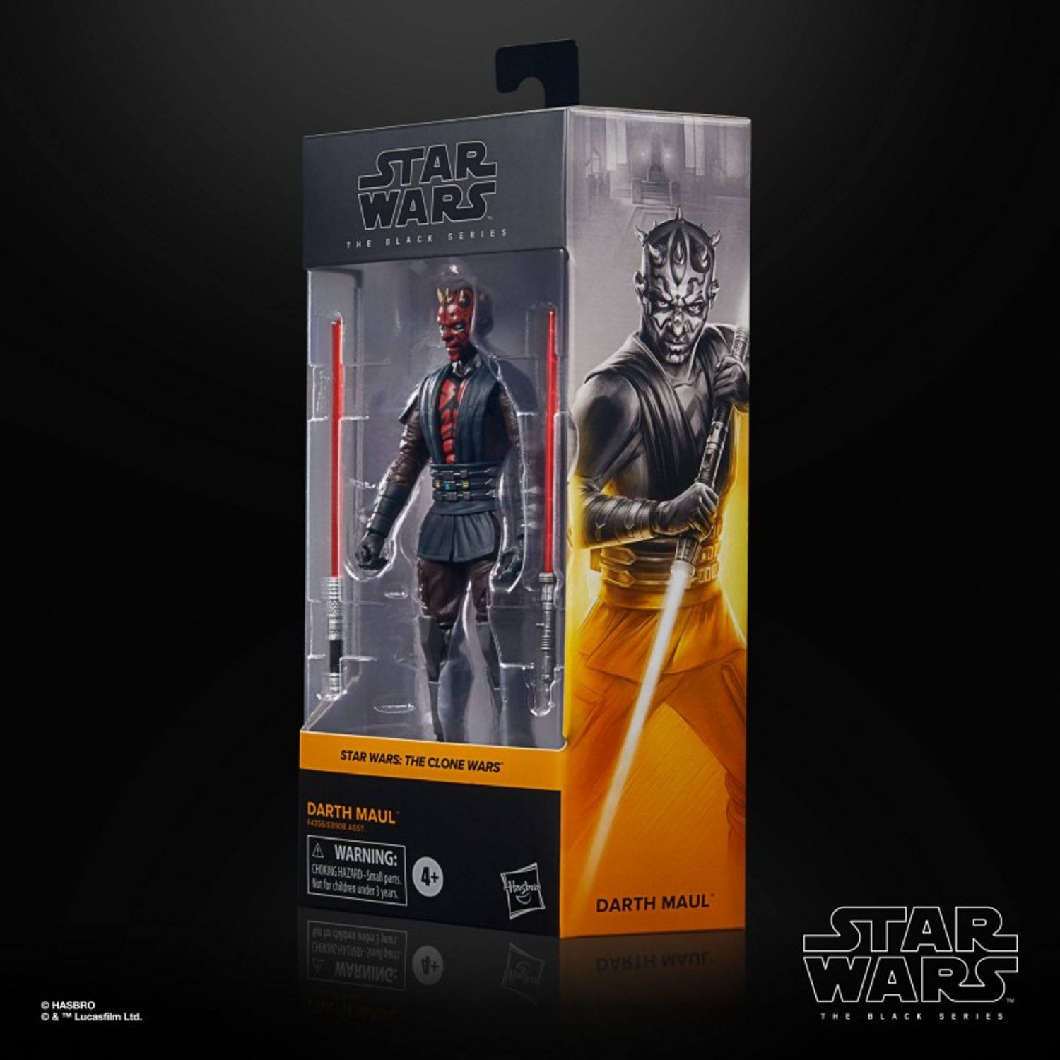 Figurina Star Wars The Clone Wars Black Series 2022 Darth Maul, 15 cm fotografia produsului View 3 L
