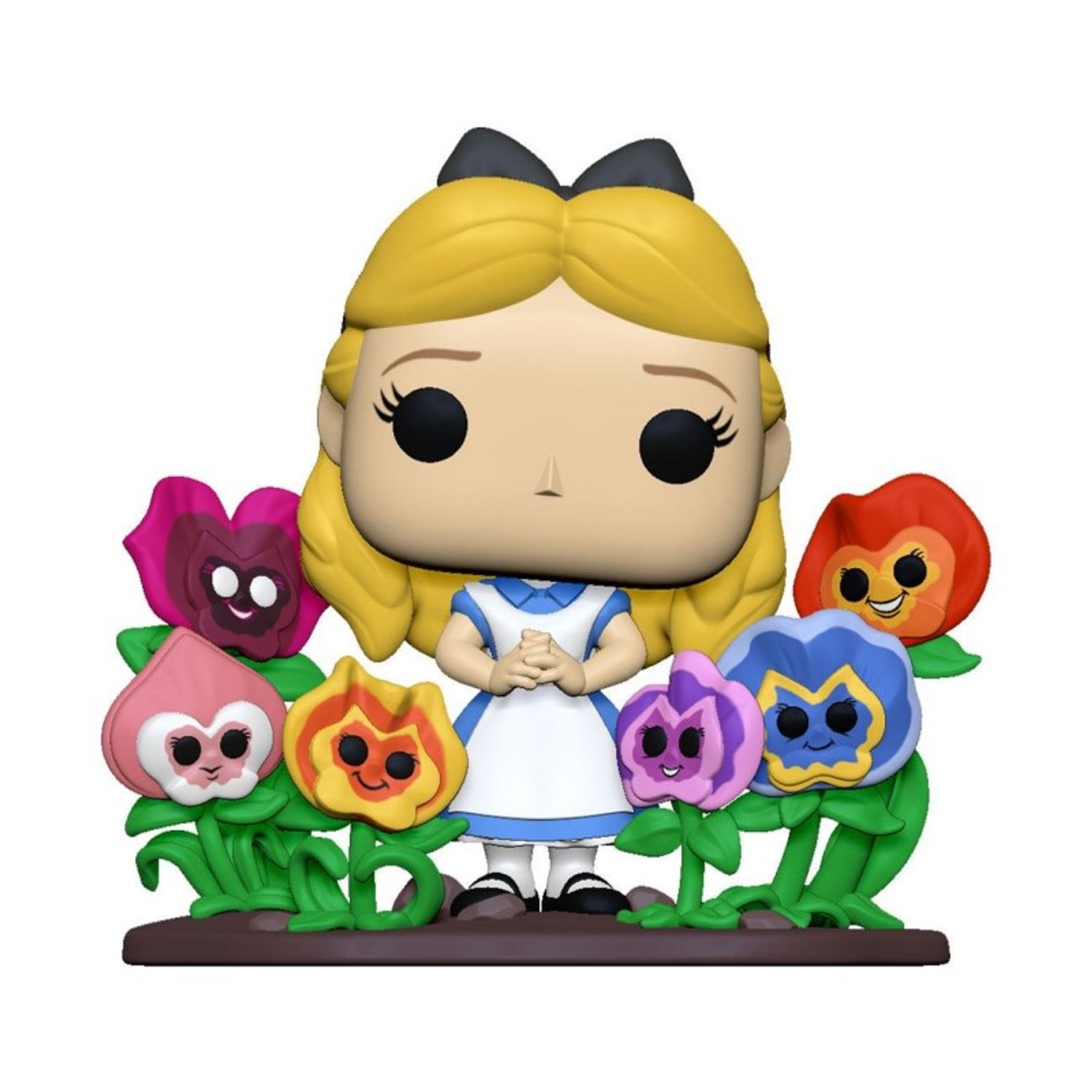 Figurina Alice in Wonderland POP! Deluxe Alice Flowers, 10 cm fotografia produsului