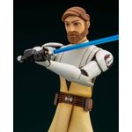 Figurina Star Wars The Clone Wars ARTFX+ Obi-Wan Kenobi, 17 cm fotografia produsului View 12 S
