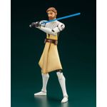 Figurina Star Wars The Clone Wars ARTFX+ Obi-Wan Kenobi, 17 cm fotografia produsului View 3 S