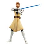 Figurina Star Wars The Clone Wars ARTFX+ Obi-Wan Kenobi, 17 cm fotografia produsului