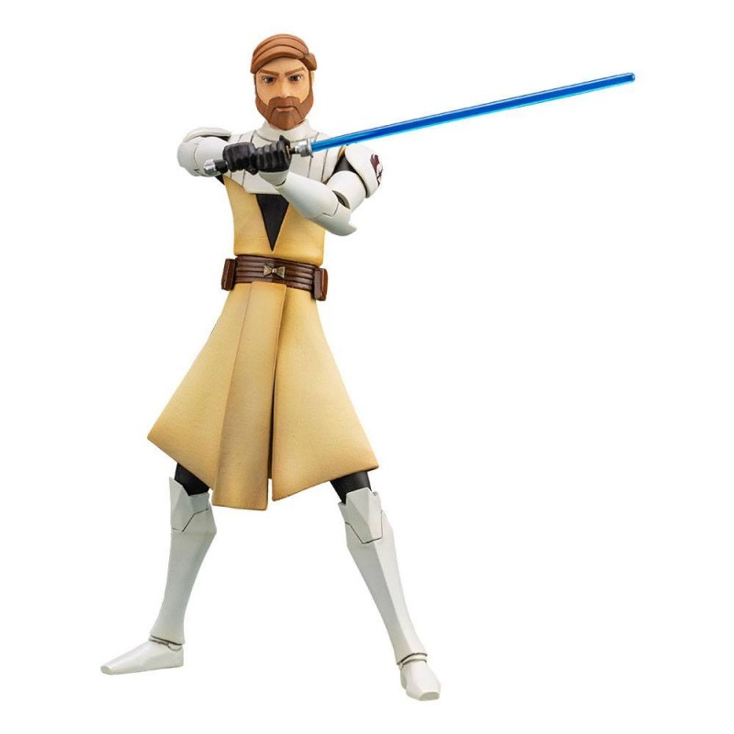 Figurina Star Wars The Clone Wars ARTFX+ Obi-Wan Kenobi, 17 cm fotografia produsului