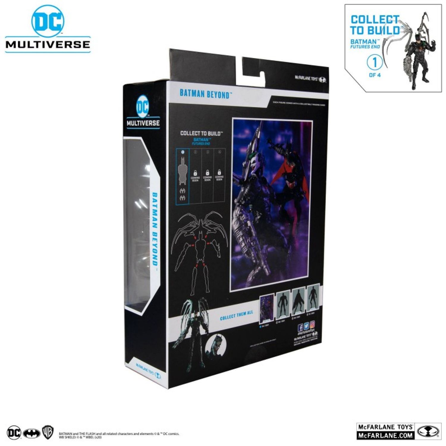 Figurina DC Multiverse Batman Beyond, 18 cm fotografia produsului View 5 L