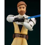 Figurina Star Wars The Clone Wars ARTFX+ Obi-Wan Kenobi, 17 cm fotografia produsului View 10 S