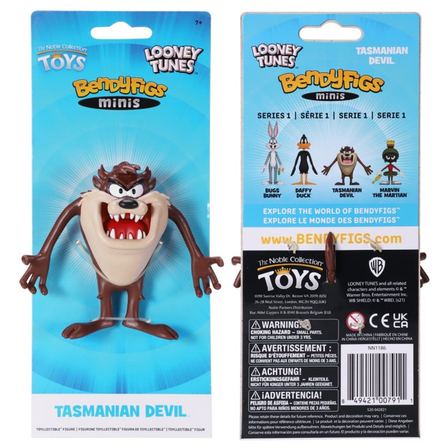 Figurina Looney Tunes Taz , 9cm fotografia produsului View 2 L