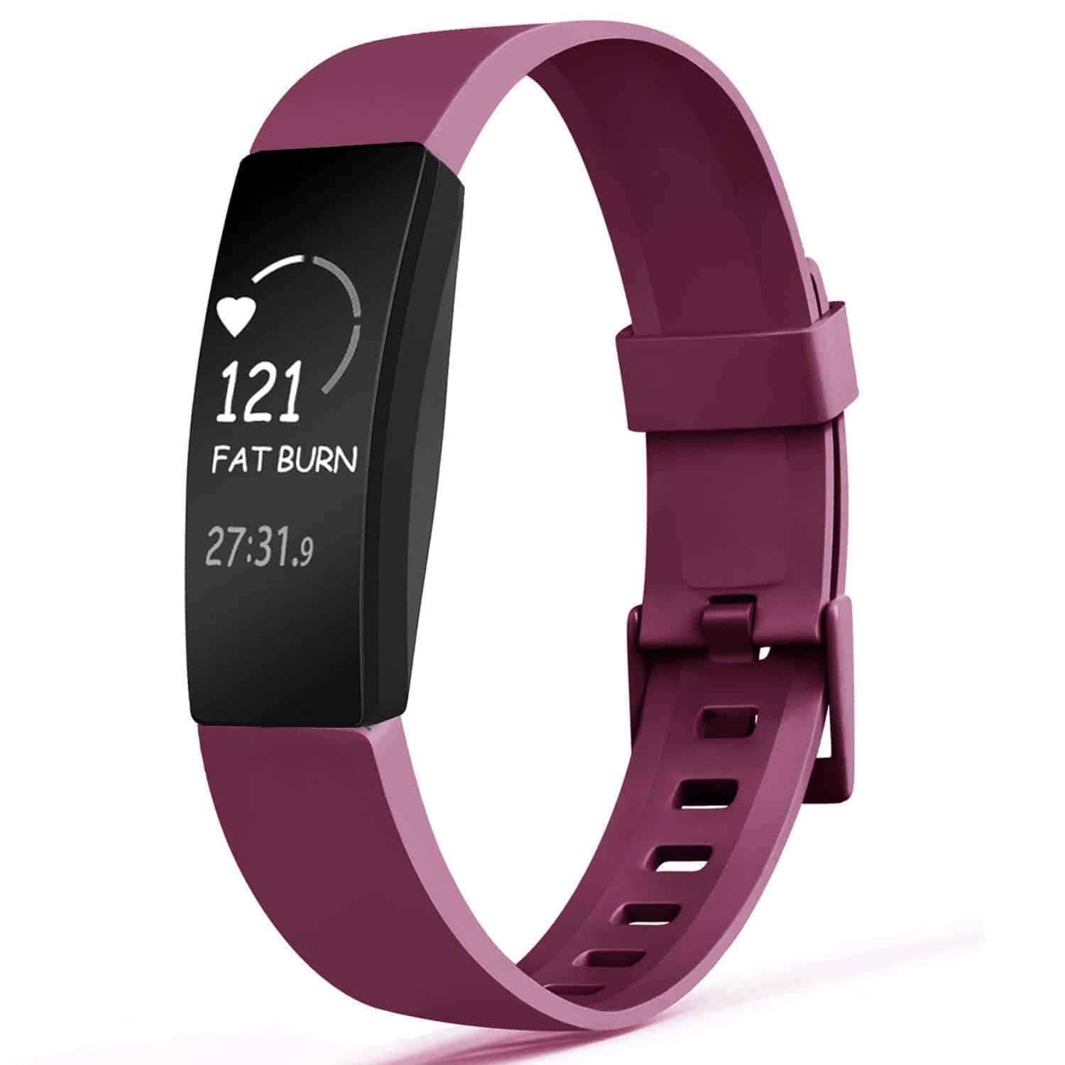 Curea Bratara Edman pentru Fitbit Inspire, marimea S, Mov fotografia produsului
