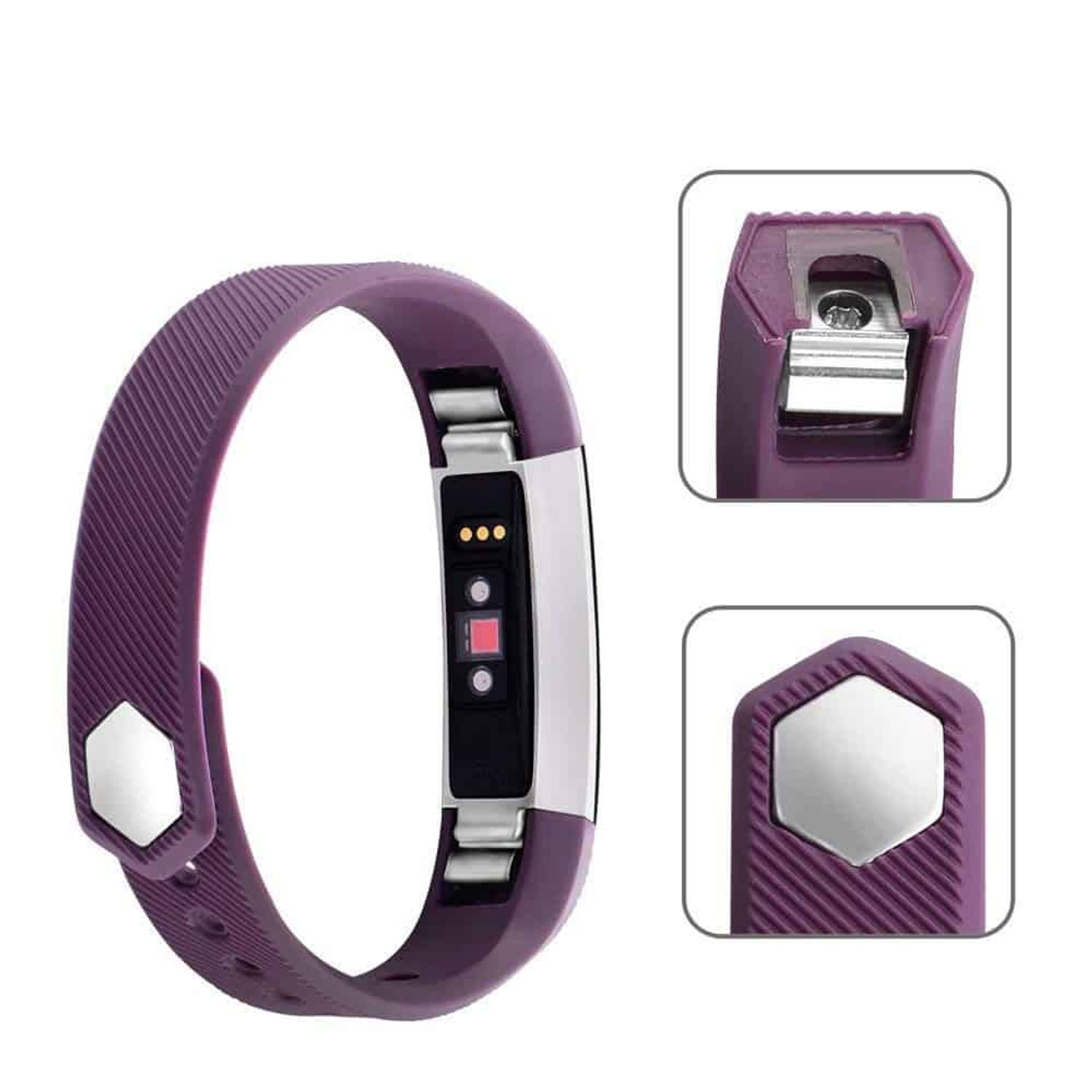 Curea Bratara pentru Fitbit Alta/Fitbit Alta HR, marimea L, Mov fotografia produsului View 2 L