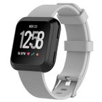 Curea Bratara Edman pentru Fitbit Versa / Versa 2, marimea S, Gri fotografia produsului