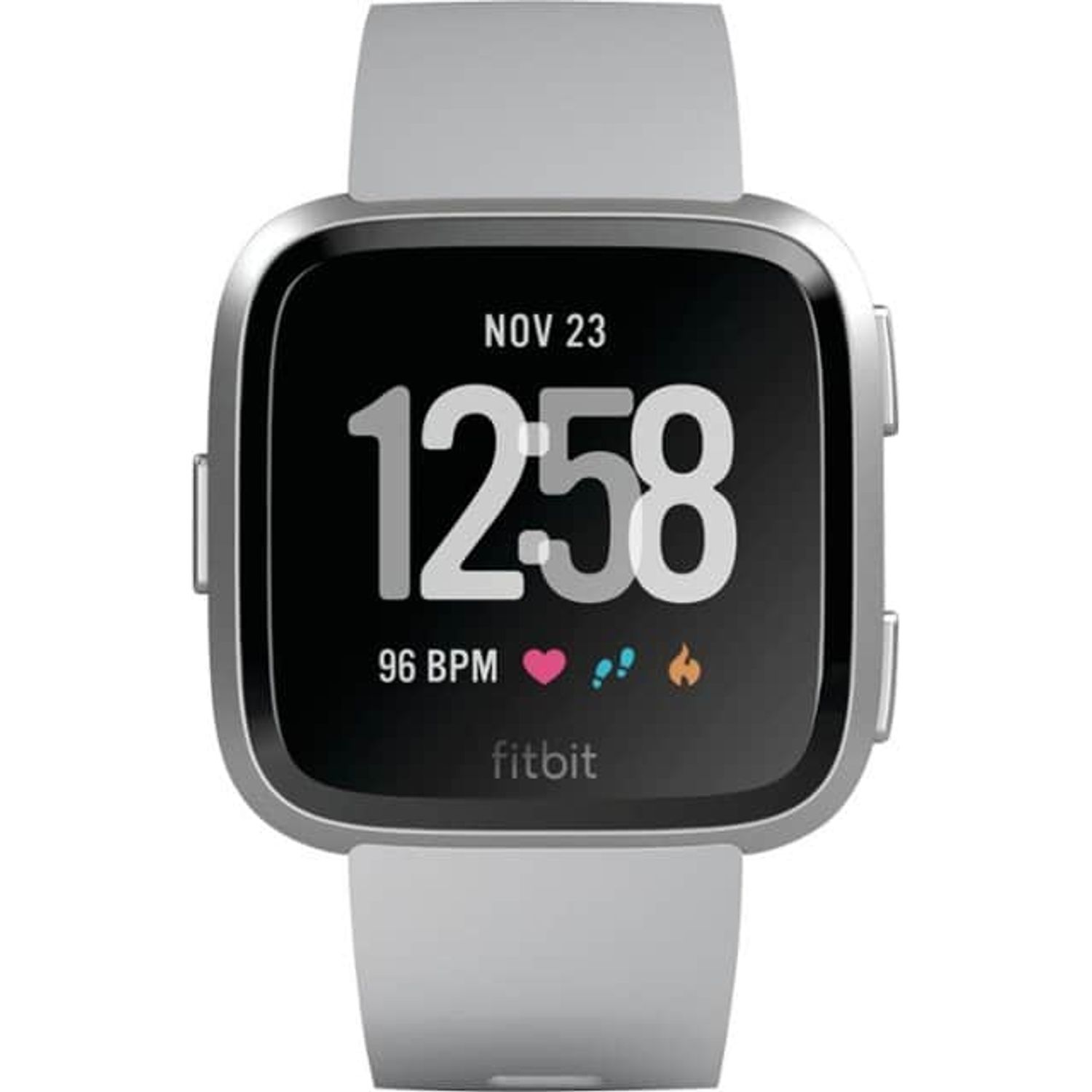 Curea Bratara Edman pentru Fitbit Versa / Versa 2, marimea S, Gri fotografia produsului View 2 L