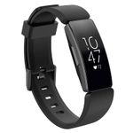 Curea Bratara Edman pentru Fitbit Inspire, marimea L, Negru fotografia produsului