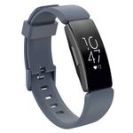 Curea Bratara Edman pentru Fitbit Inspire, marimea L, Gri Petrol fotografia produsului