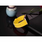 Curea Bratara Edman pentru Fitbit Versa / Versa 2, marimea L, Galben fotografia produsului View 2 S