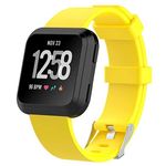 Curea Bratara Edman pentru Fitbit Versa / Versa 2, marimea L, Galben fotografia produsului