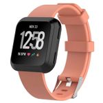Curea Bratara Edman pentru Fitbit Versa / Versa 2, marimea L, Peach fotografia produsului