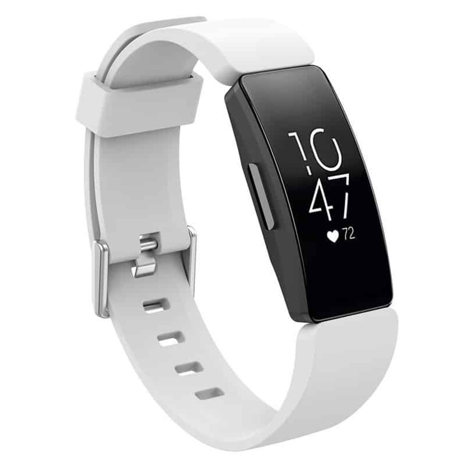 Curea Bratara Edman pentru Fitbit Inspire, marimea L, Alb fotografia produsului