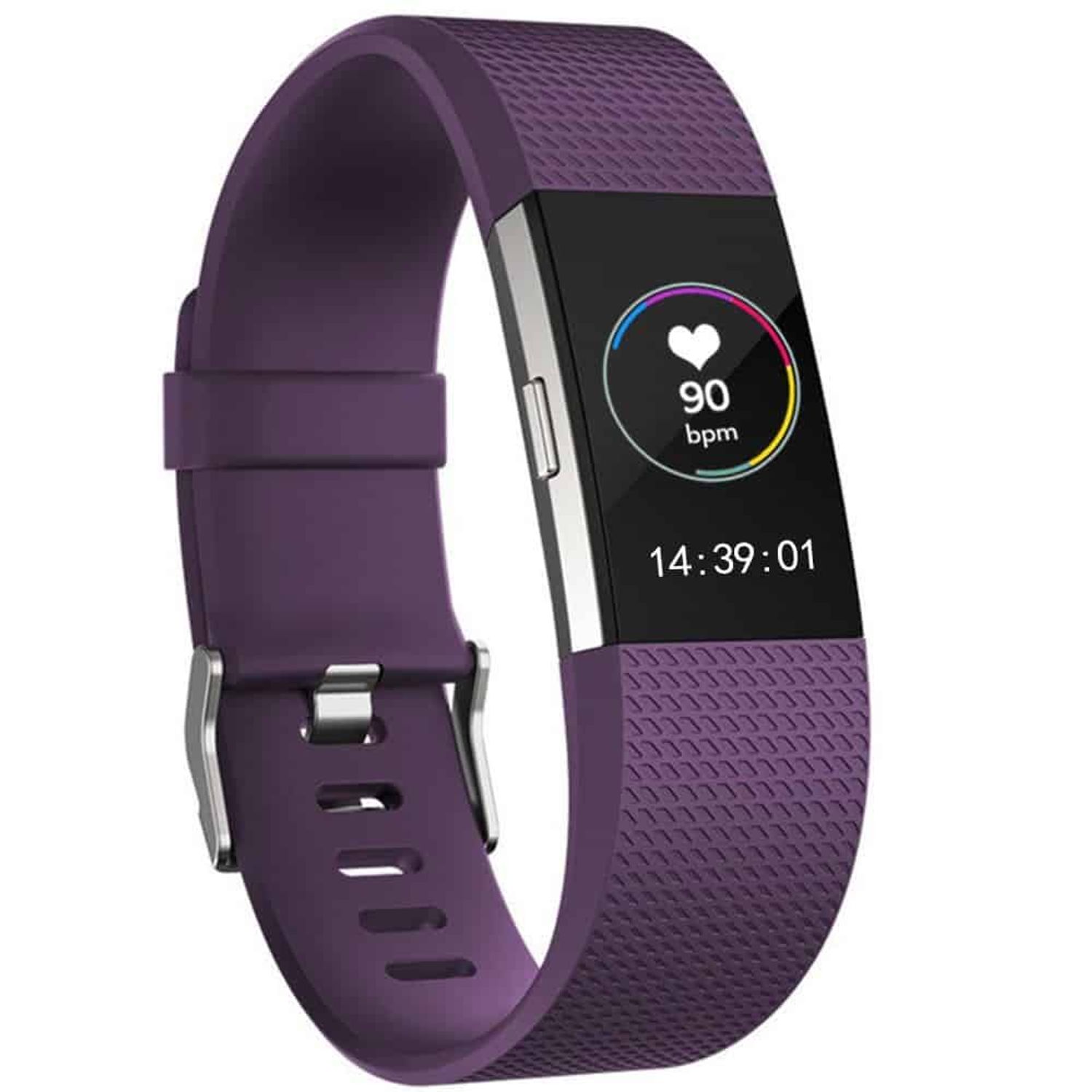 Curea pentru Fitbit Charge 2, marimea L, Mov fotografia produsului