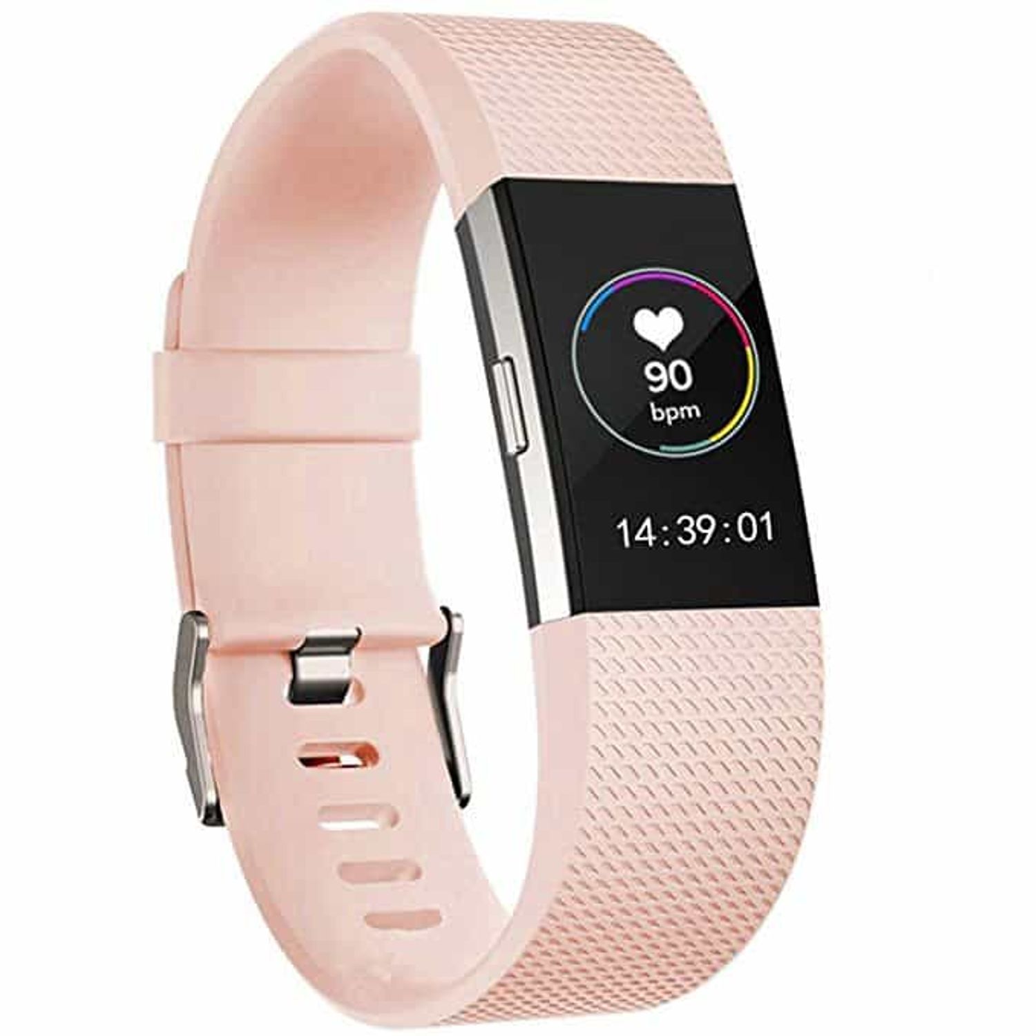 Curea pentru Fitbit Charge 2, marimea L, Crem fotografia produsului