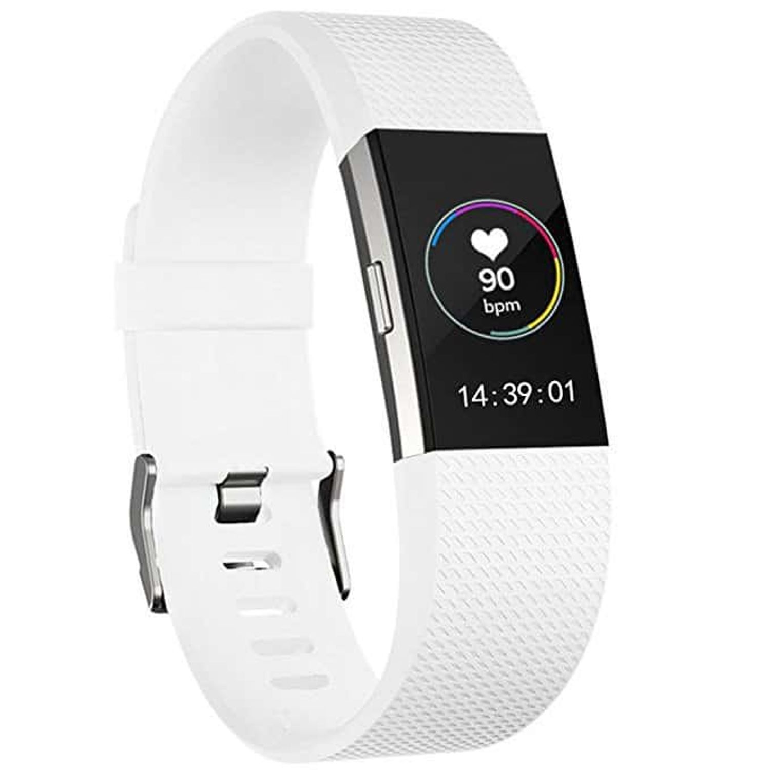 Curea pentru Fitbit Charge 2, marimea L, Alb fotografia produsului