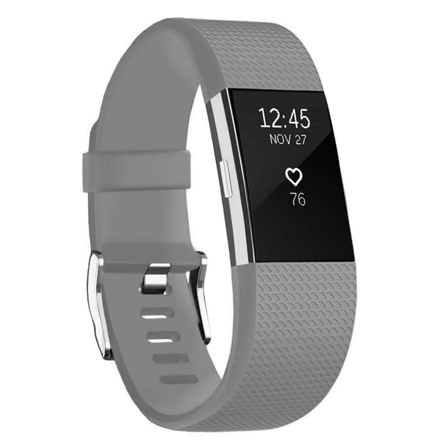Curea pentru Fitbit Charge 2, marimea L, Gri fotografia produsului