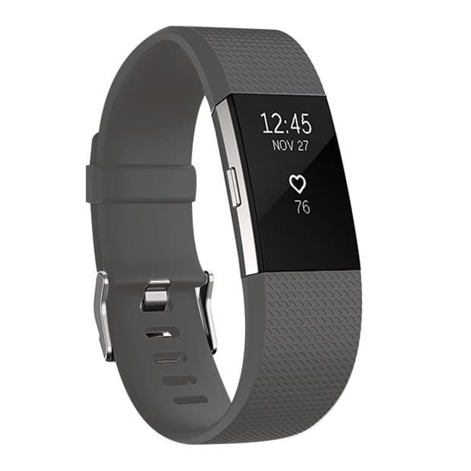 Curea pentru Fitbit Charge 2, marimea L, Gri inchis fotografia produsului