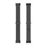 Curea metalica Edman 3Z pentru Fitbit Charge 5, Negru fotografia produsului View 5 S