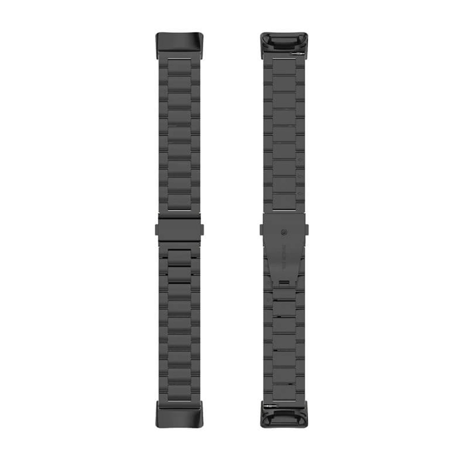 Curea metalica Edman 3Z pentru Fitbit Charge 5, Negru fotografia produsului View 5 L