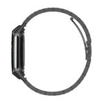 Curea metalica Edman 3Z pentru Fitbit Charge 5, Negru fotografia produsului View 4 S