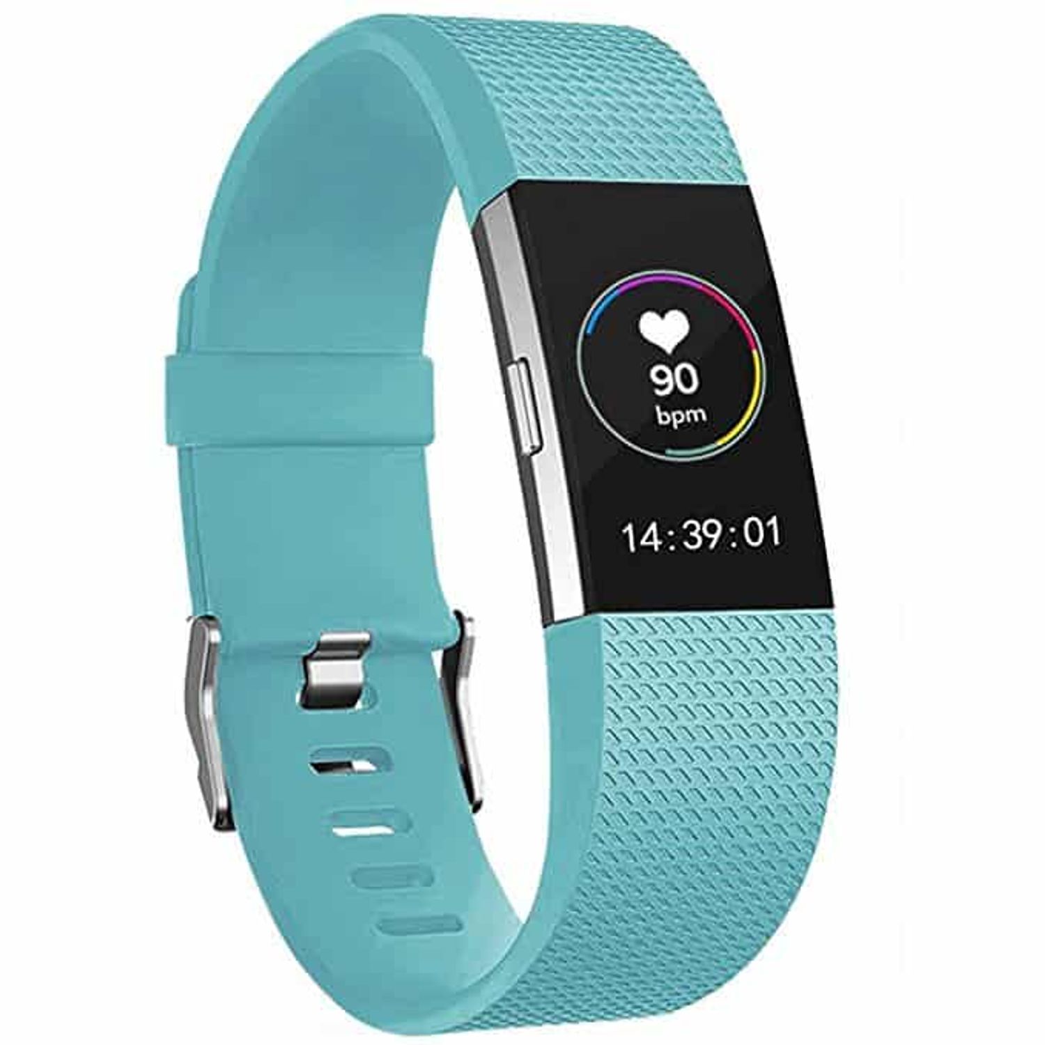 Curea pentru Fitbit Charge 2, marimea L, Turcoaz fotografia produsului