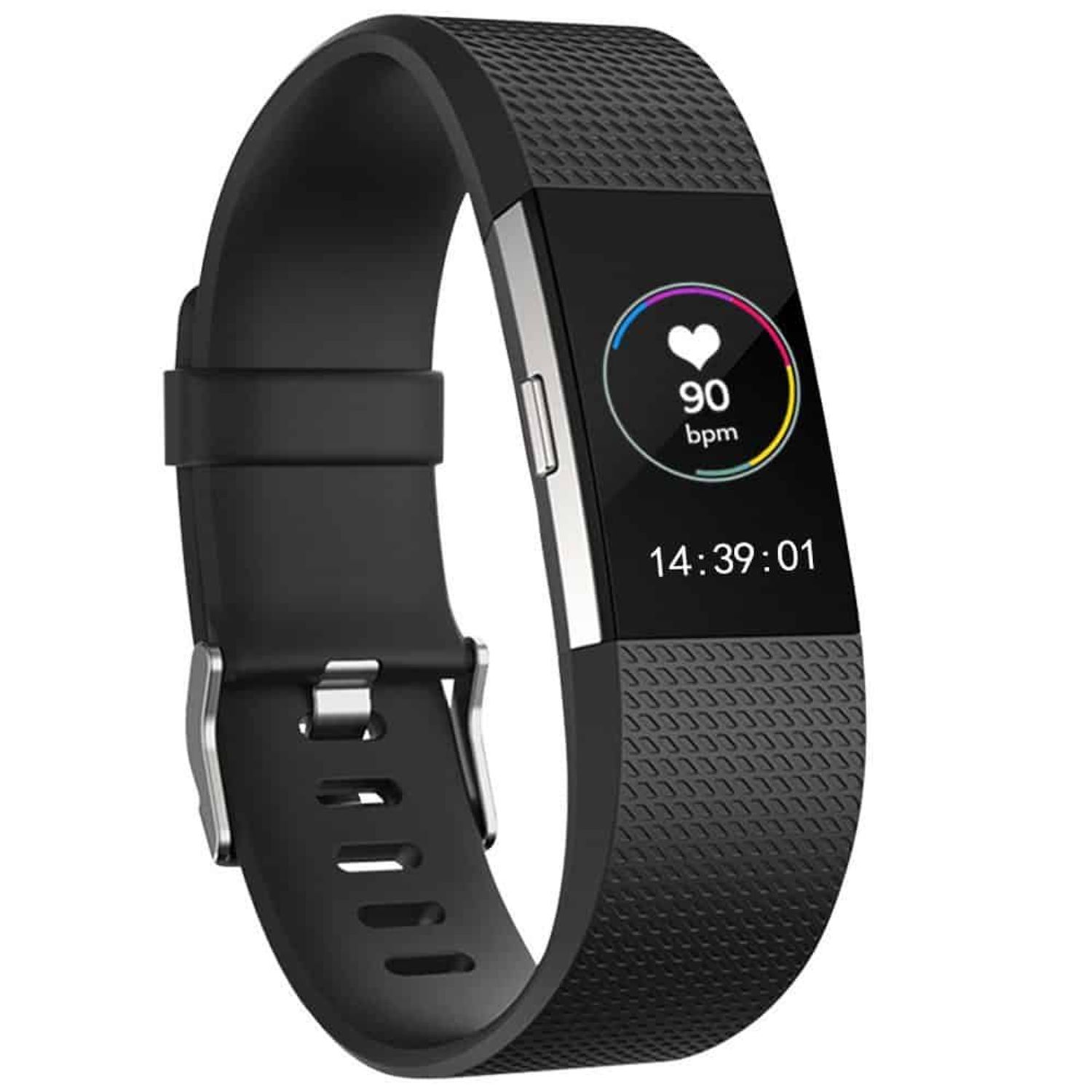 Curea pentru Fitbit Charge 2, marimea L, Neagra fotografia produsului