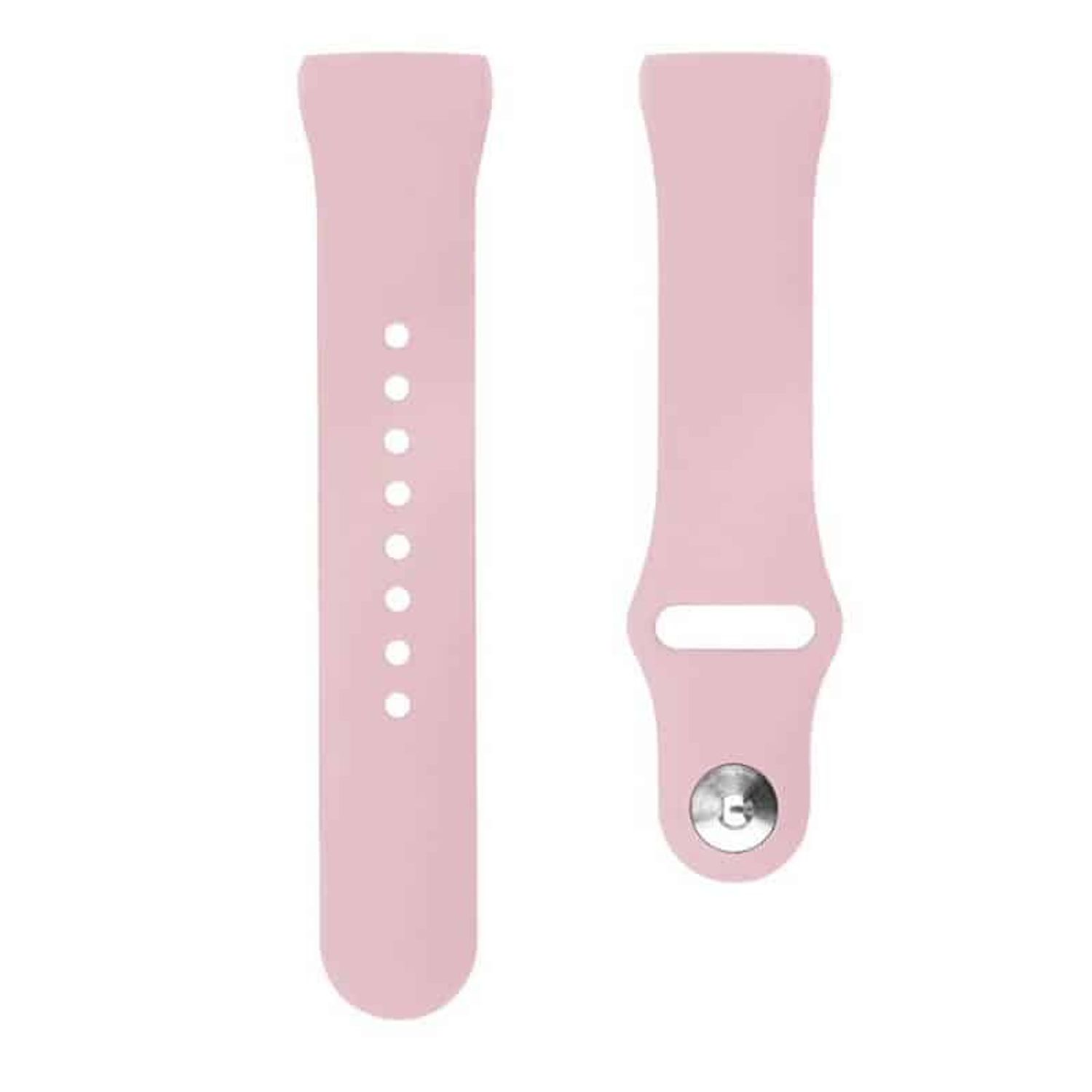 Curea Edman Soft Silicone pentru Fitbit Charge 3/4/3SE, S, Roz deschis fotografia produsului View 2 L