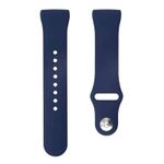 Curea Edman Soft Silicone pentru Fitbit Charge 3/4/3SE, S, Albastru inchis fotografia produsului View 2 S